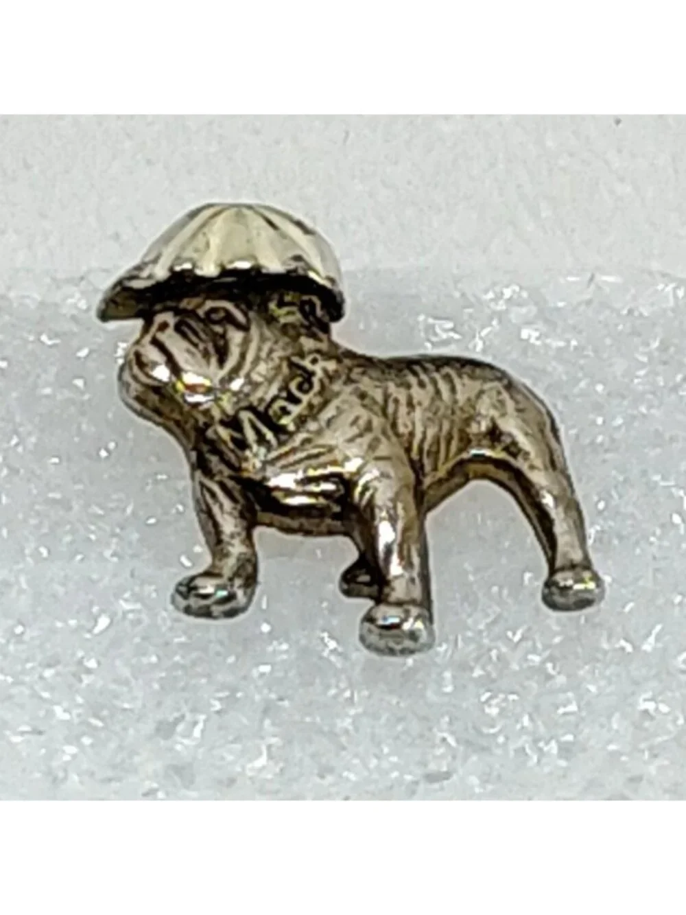 Mack Truck Bulldog Gold Tone Lapel Pin Vintage Collectible Missing Clip 1